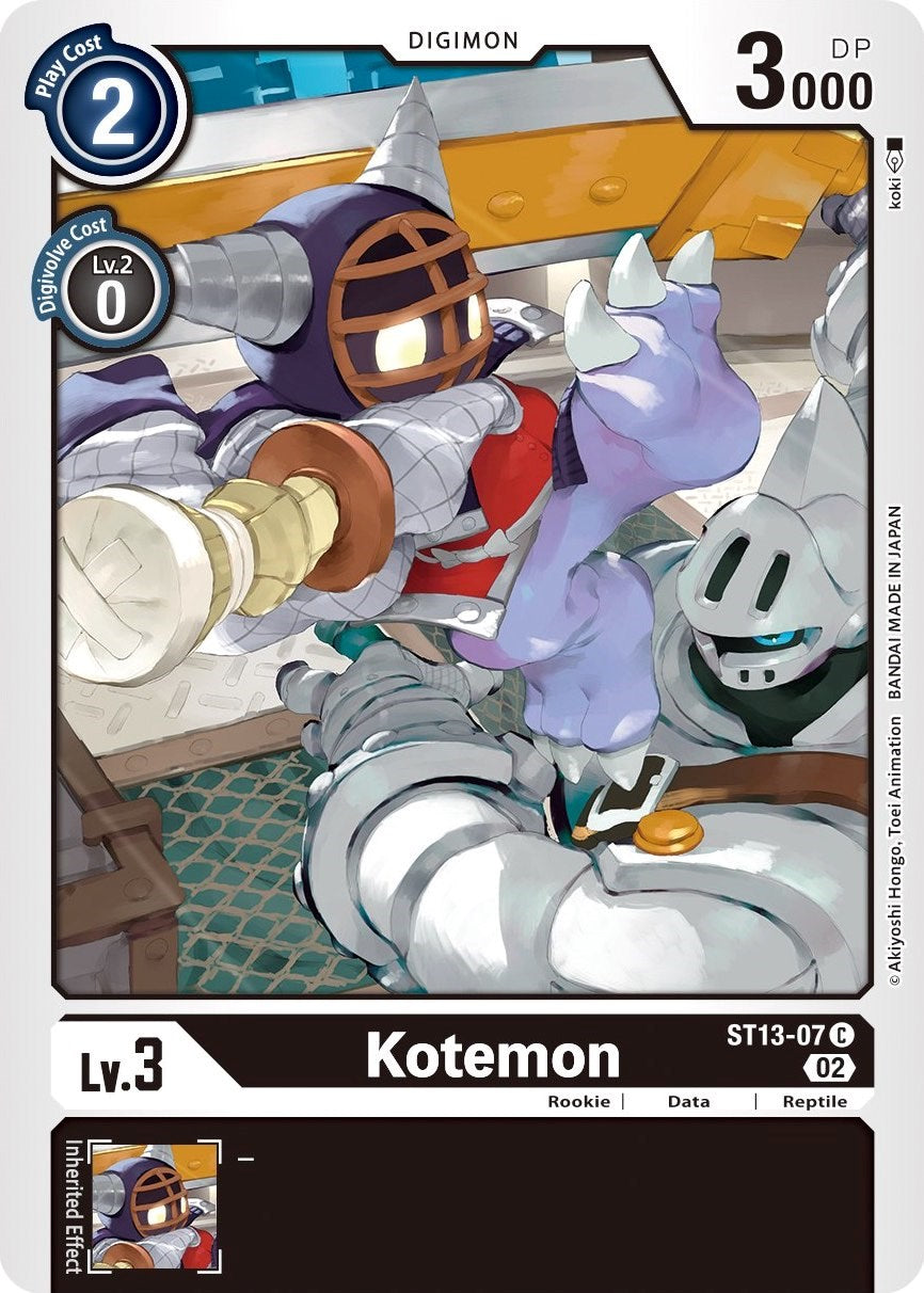 Kotemon [ST13-07] [Starter Deck: Ragnaloardmon] | Total Play