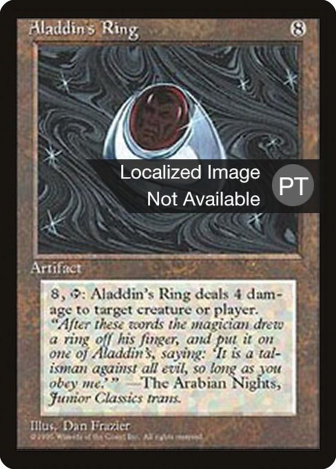 Aladdin's Ring [Fourth Edition (Foreign Black Border)] | Total Play