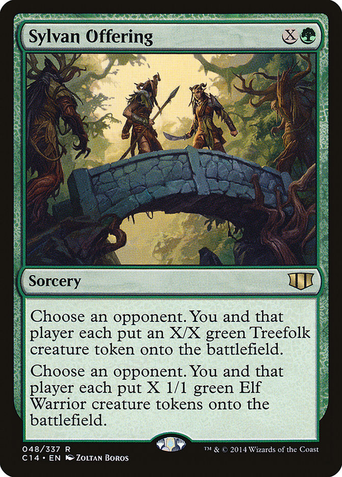 Sylvan Offering [Commander 2014] | Total Play