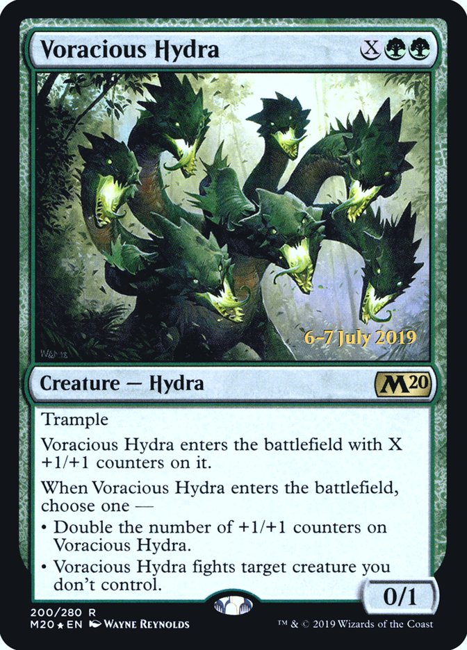 Voracious Hydra [Core Set 2020 Prerelease Promos] | Total Play