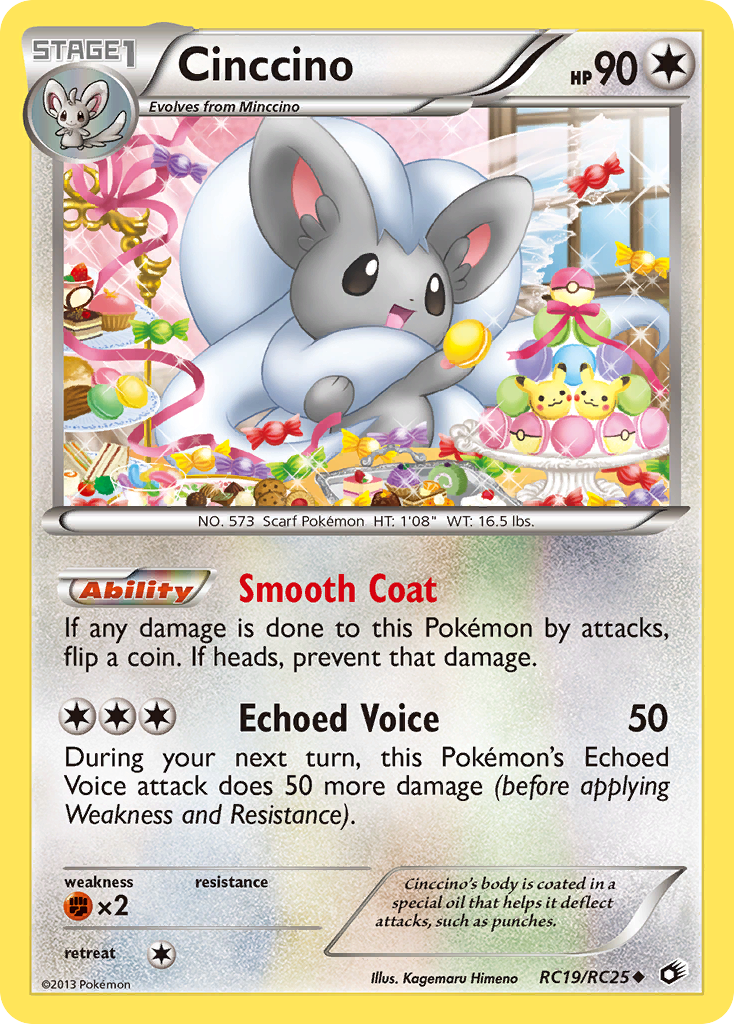 Cinccino (RC19/RC25) [Black & White: Legendary Treasures] | Total Play