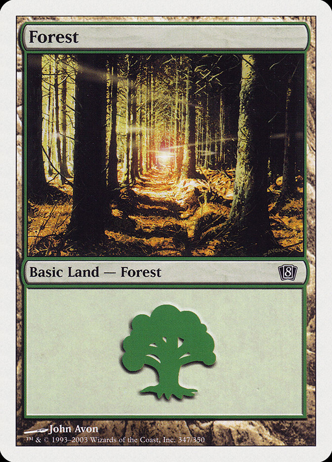 Forest (347) [Eighth Edition] | Total Play