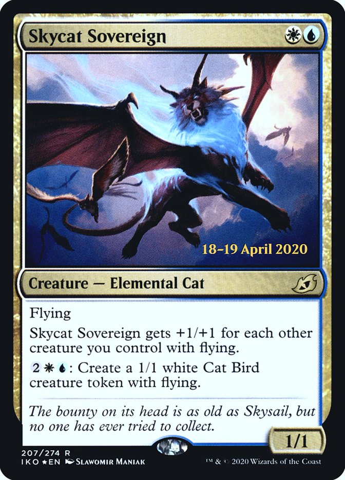 Skycat Sovereign [Ikoria: Lair of Behemoths Prerelease Promos] | Total Play