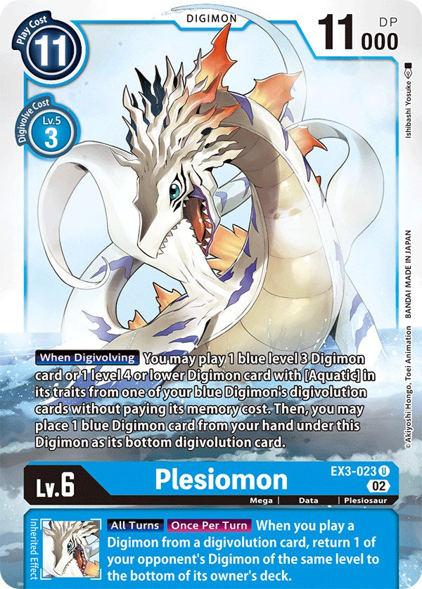 Plesiomon [EX3-023] [Draconic Roar] | Total Play