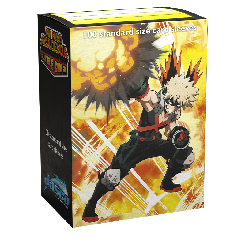 Dragon Shield: Standard 100ct Art Sleeves - My Hero Academia (Bakugo Explode) | Total Play