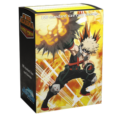 Dragon Shield: Standard 100ct Art Sleeves - My Hero Academia (Bakugo Explode) | Total Play