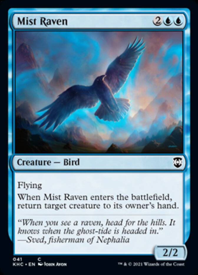 Mist Raven [Kaldheim Commander] | Total Play