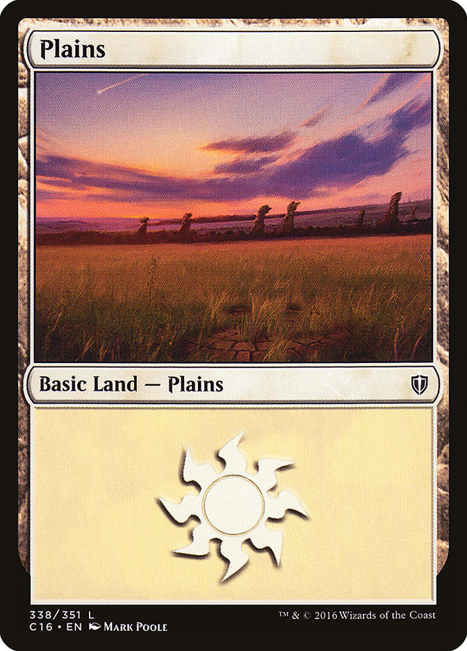 Plains (338) [Commander 2016] | Total Play