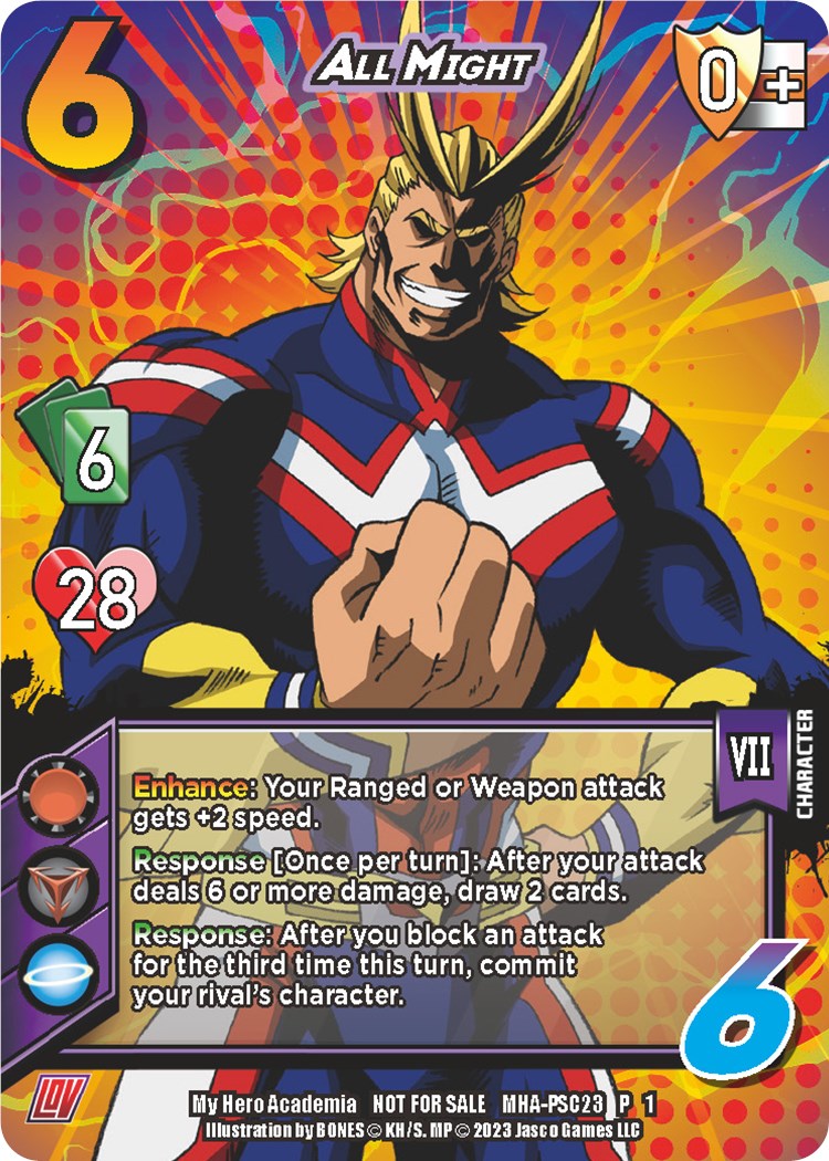 All Might (Provisional Store Championship 2023) [League of Villains] | Total Play