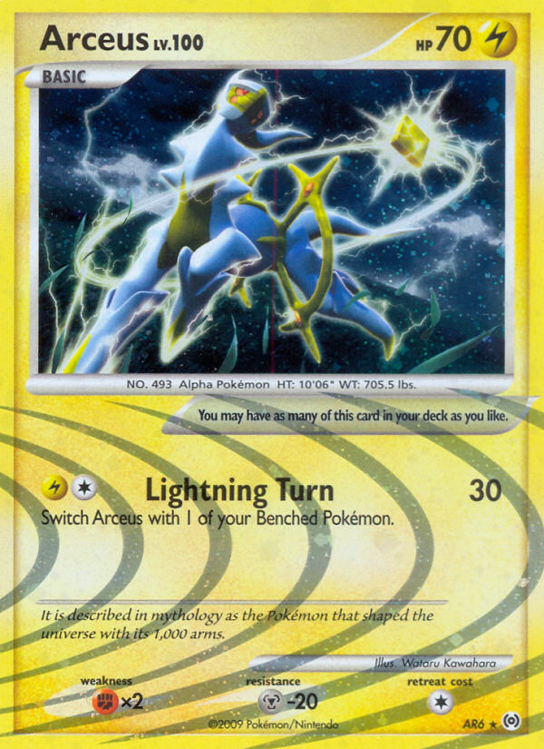 Arceus (AR6) [Platinum: Arceus] | Total Play