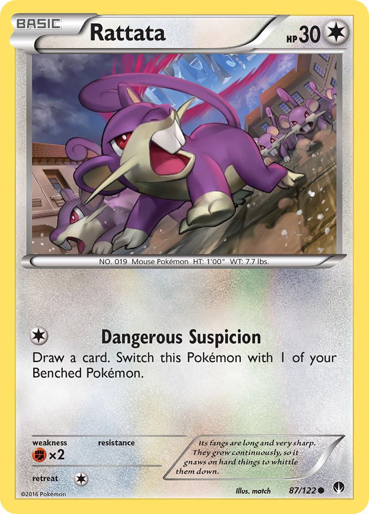 Rattata (87/122) [XY: BREAKpoint] | Total Play