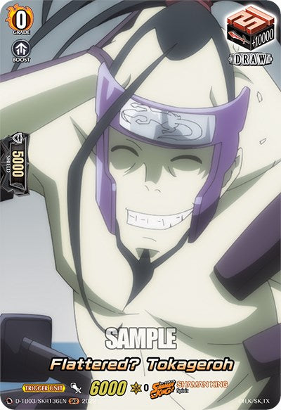 Flattered? Tokageroh (D-TB03/SKR136EN) [Shaman King] | Total Play