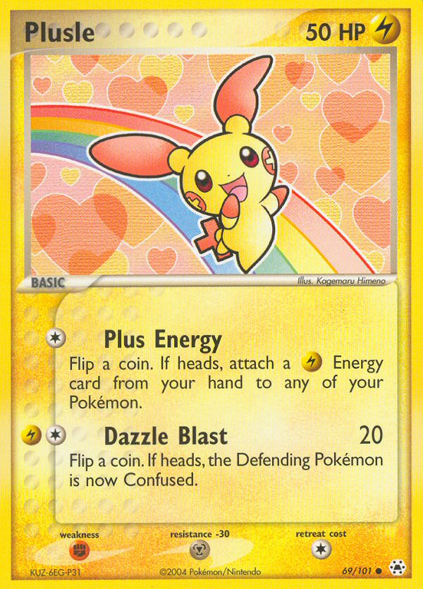 Plusle (69/101) [EX: Hidden Legends] | Total Play