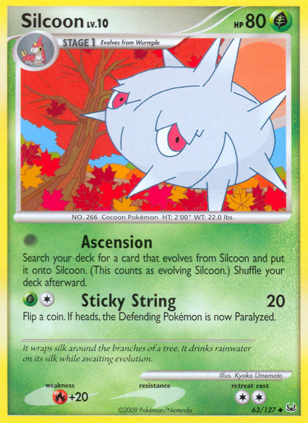 Silcoon (63/127) [Platinum: Base Set] | Total Play