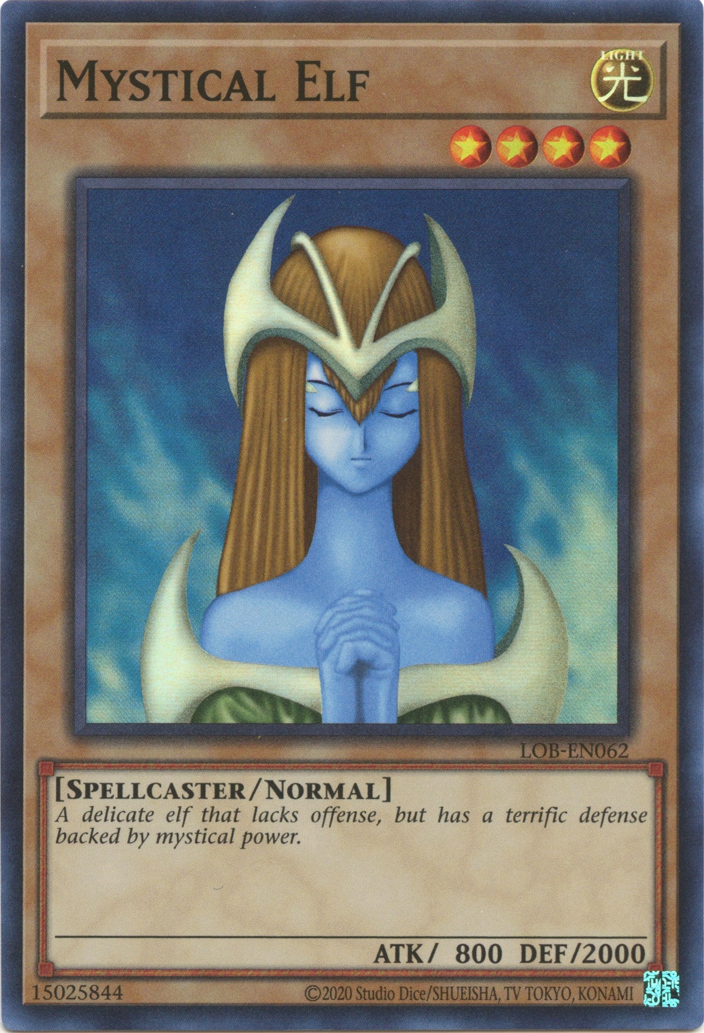 Mystical Elf (25th Anniversary) [LOB-EN062] Super Rare | Total Play