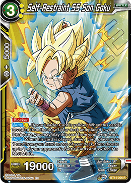 Self-Restraint SS Son Goku (BT14-096) [Cross Spirits] | Total Play