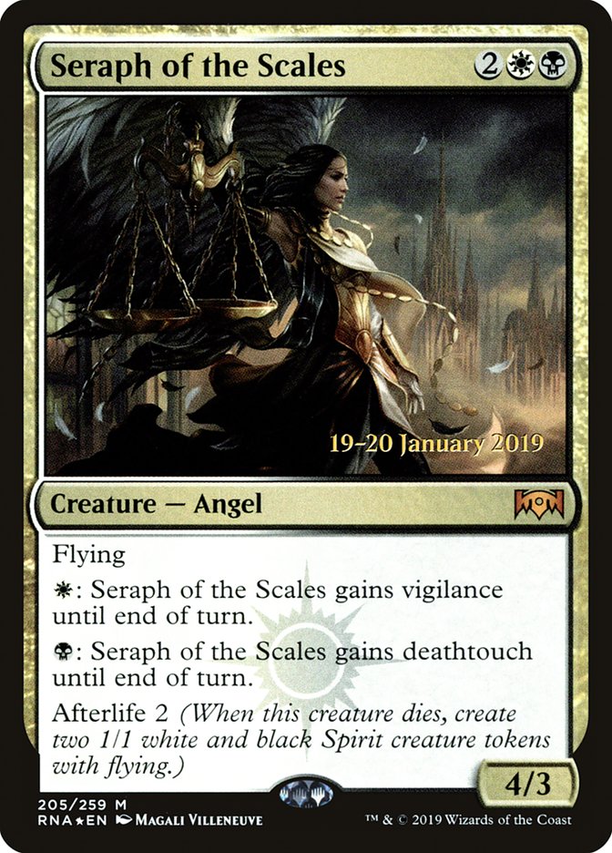 Seraph of the Scales [Ravnica Allegiance Prerelease Promos] | Total Play