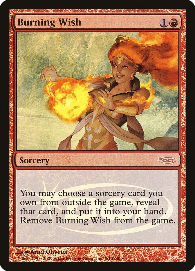 Burning Wish [Judge Gift Cards 2009] | Total Play