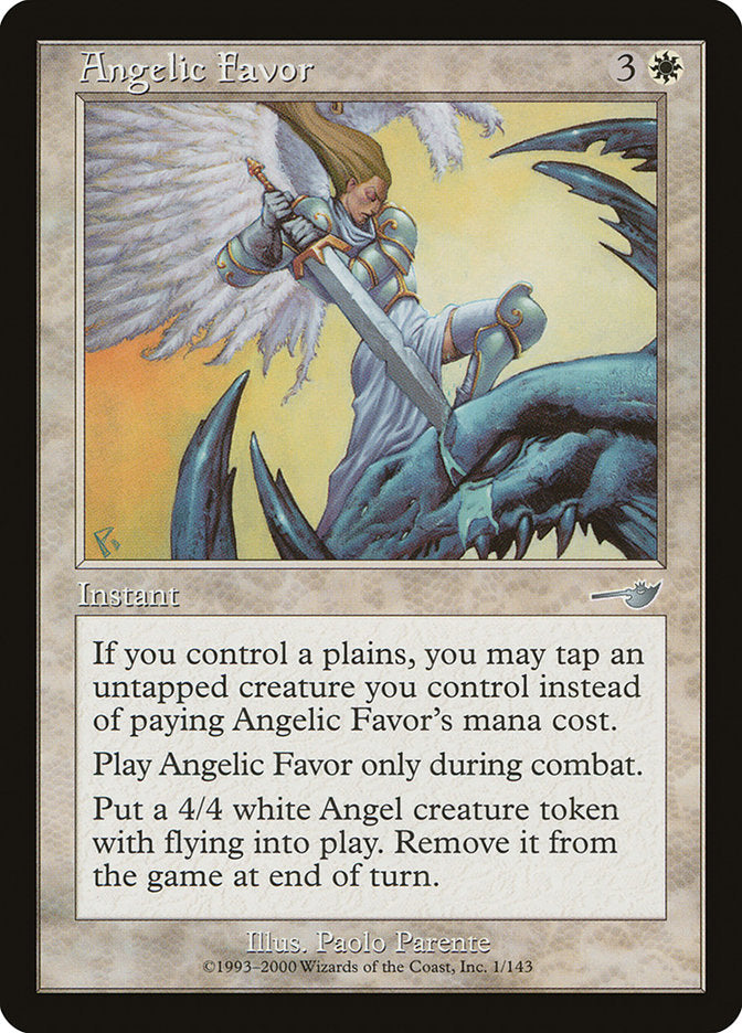 Angelic Favor [Nemesis] | Total Play