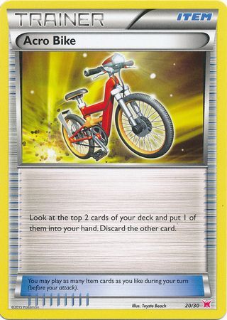Acro Bike (20/30) [XY: Trainer Kit 2 - Latias] | Total Play