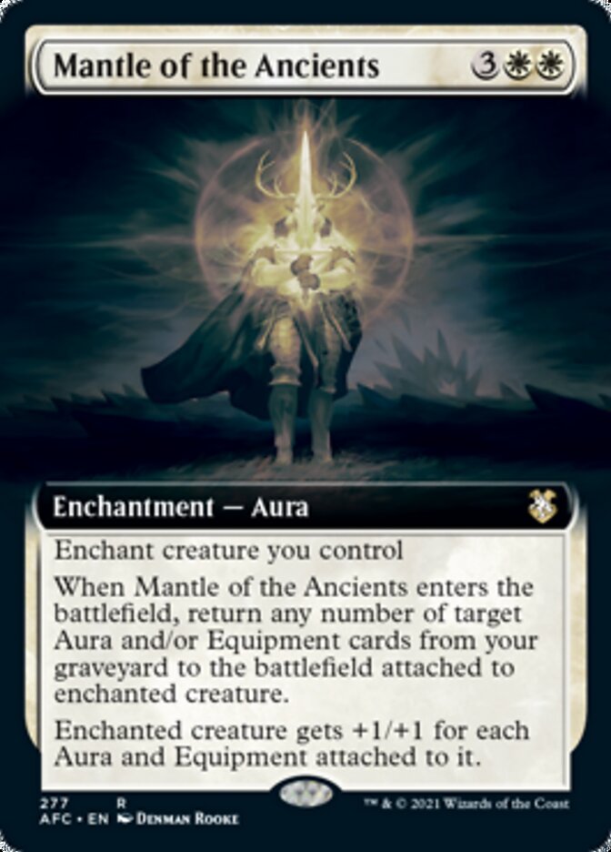 Mantle of the Ancients (Extended Art) [Dungeons & Dragons: Adventures in the Forgotten Realms Commander] | Total Play