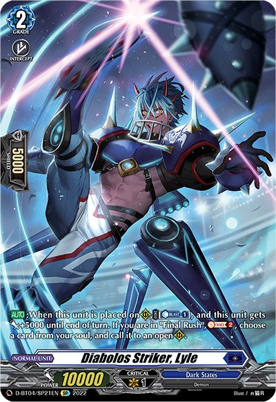 Diabolos Striker, Lyle (D-BT04/SP21EN) [Awakening of Chakrabarthi] | Total Play