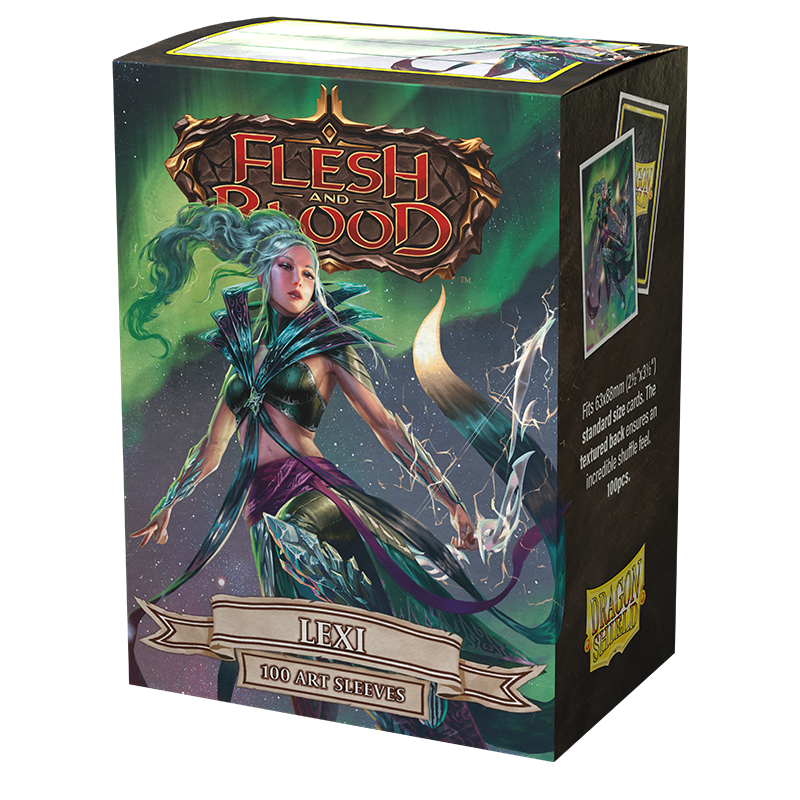 Dragon Shield: Standard 100ct Art Sleeves - Flesh and Blood (Lexi) | Total Play