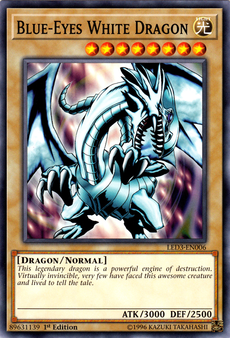 Blue-Eyes White Dragon [LED3-EN006] Common | Total Play