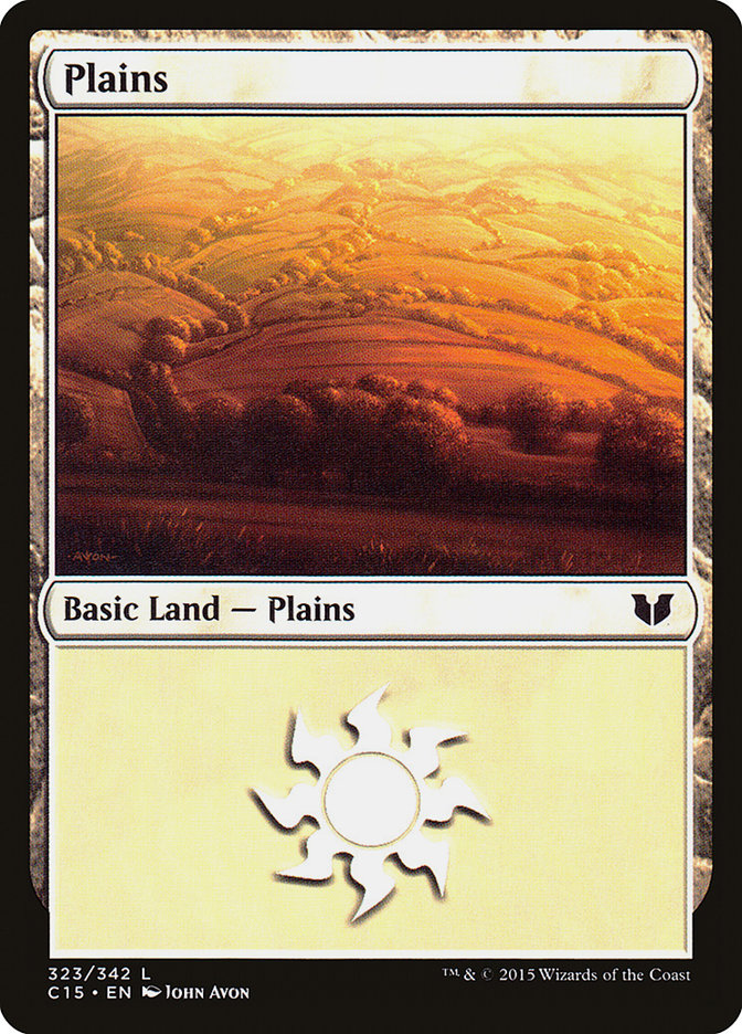 Plains (323) [Commander 2015] | Total Play