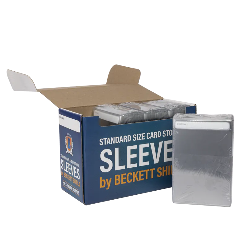 Beckett Shield: Storage Sleeves - Standard (200-Pack) | Total Play