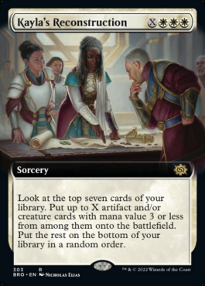 Kayla's Reconstruction (Extended Art) [The Brothers' War] | Total Play