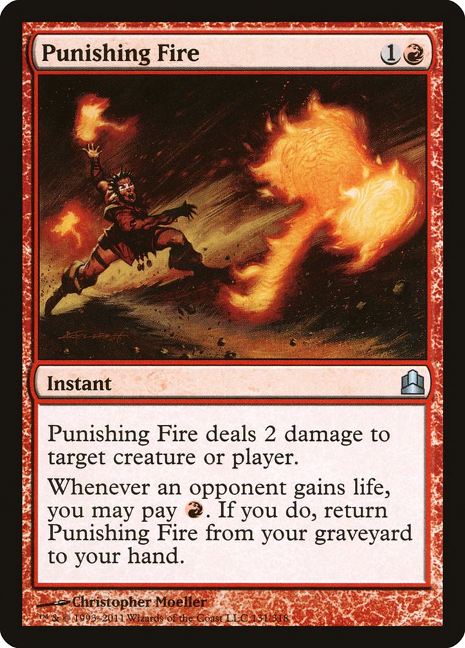 Punishing Fire [Commander 2011] | Total Play