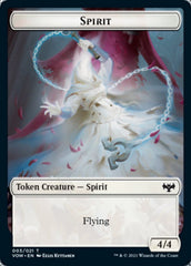 Blood // Spirit (003) Double-Sided Token [Innistrad: Crimson Vow Tokens] | Total Play