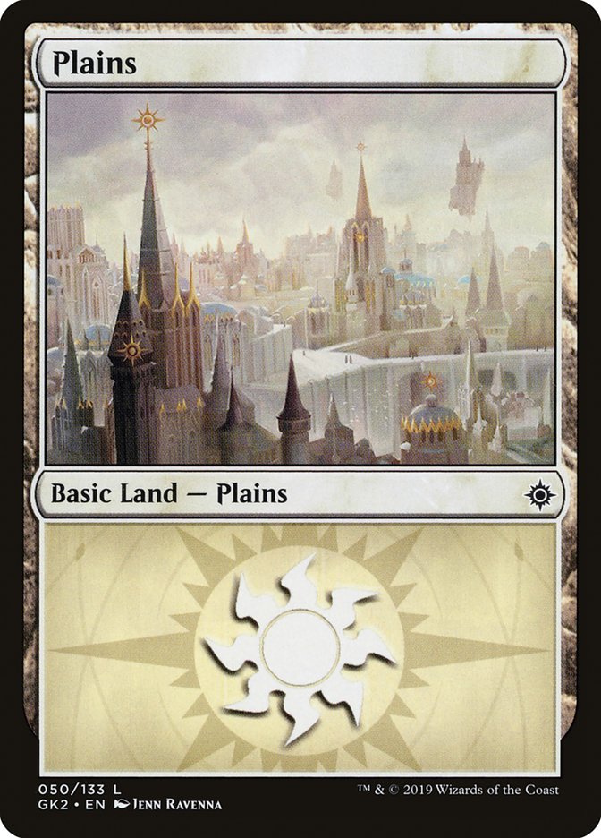 Plains (50) [Ravnica Allegiance Guild Kit] | Total Play