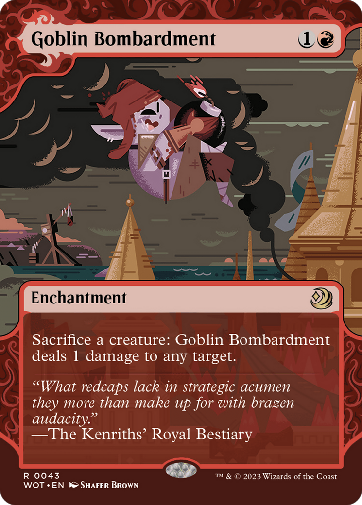 Goblin Bombardment [Wilds of Eldraine: Enchanting Tales] | Total Play