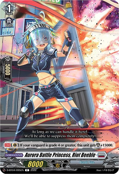 Aurora Battle Princess, Riot Beeble (D-BT04/095EN) [Awakening of Chakrabarthi] | Total Play