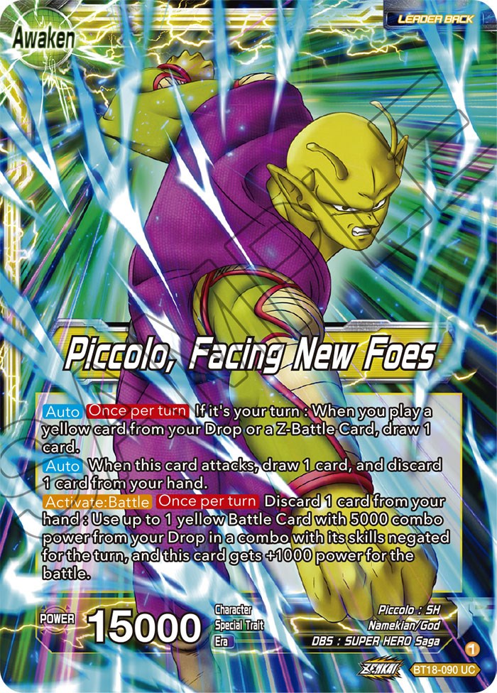 Piccolo // Piccolo, Facing New Foes (BT18-090) [Dawn of the Z-Legends] | Total Play