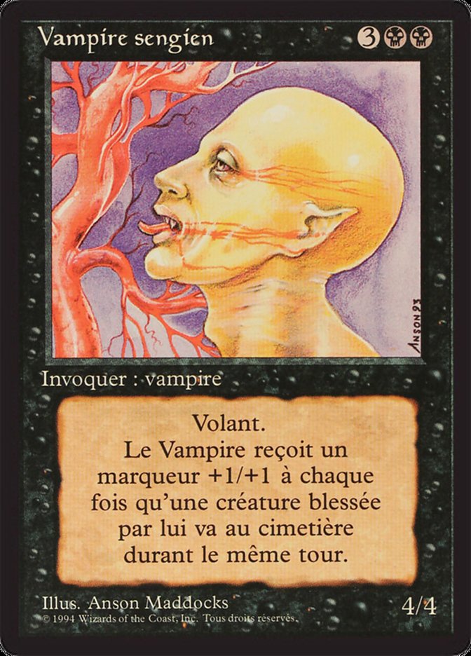 Sengir Vampire [Foreign Black Border] | Total Play