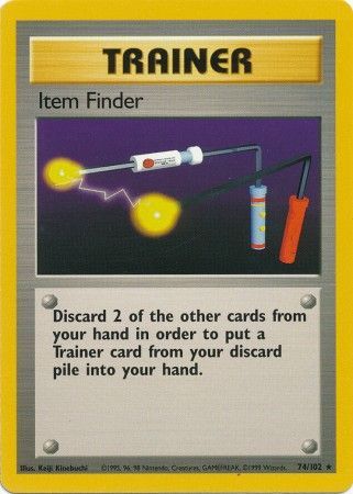 Item Finder (74/102) [Base Set Unlimited] | Total Play