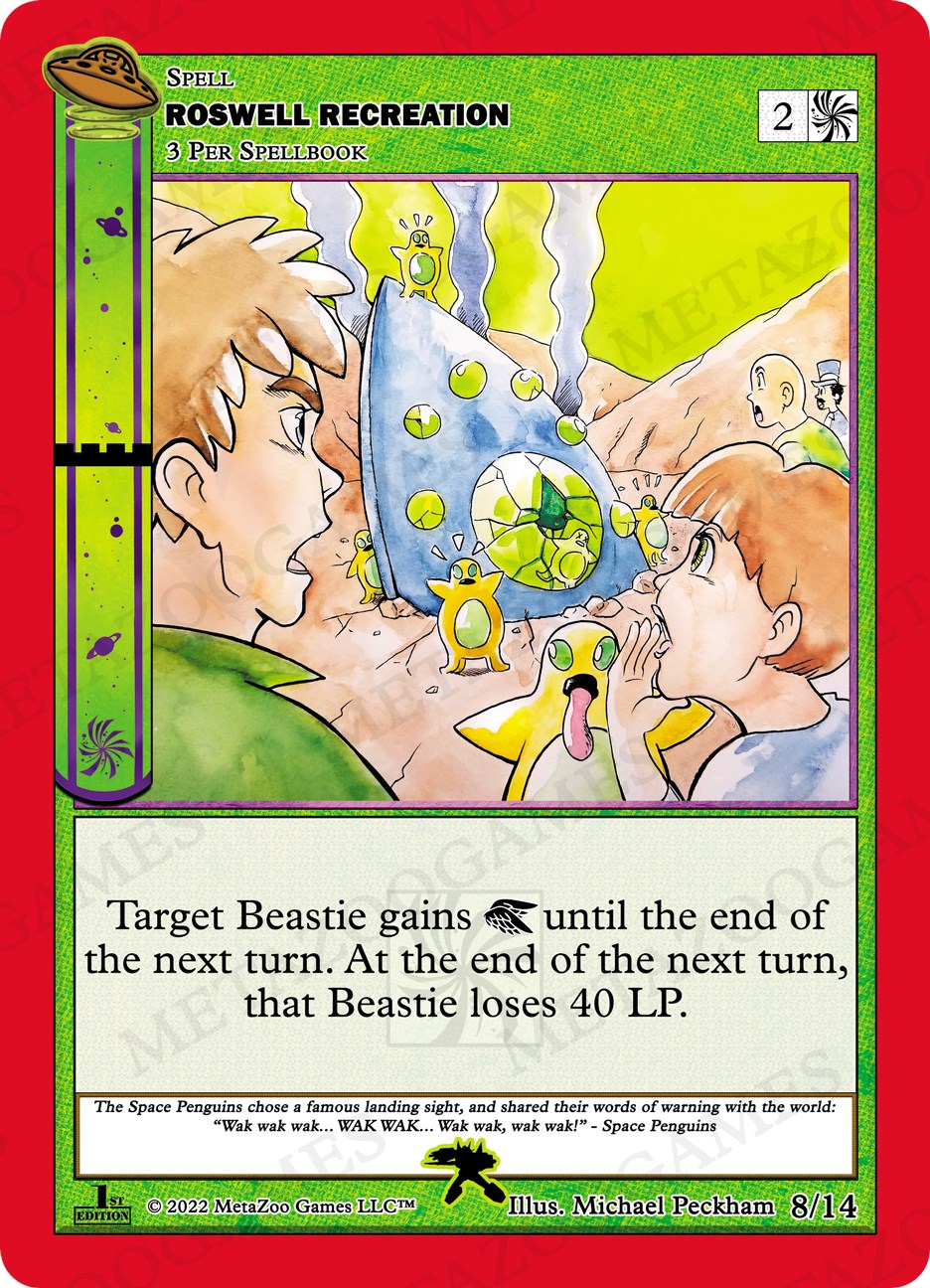 Roswell Recreation [Cryptid Nation: UFO First Edition Tribal Theme Decks] | Total Play