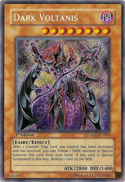 Dark Voltanis [CRMS-EN081] Secret Rare | Total Play