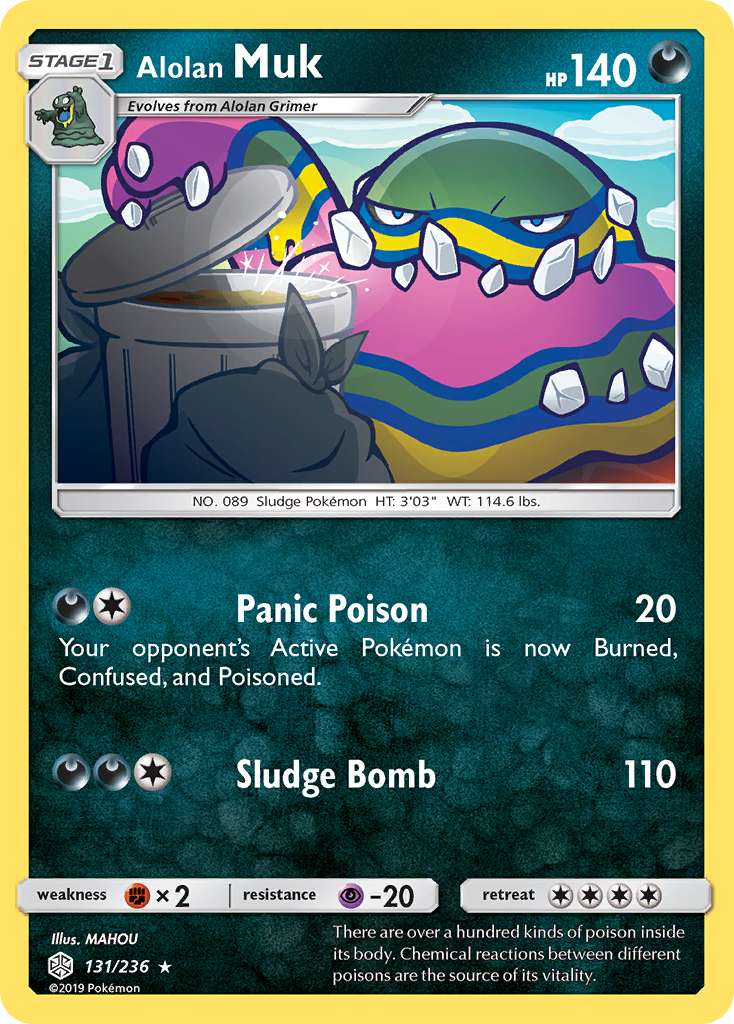 Alolan Muk (131/236) [Sun & Moon: Cosmic Eclipse] | Total Play