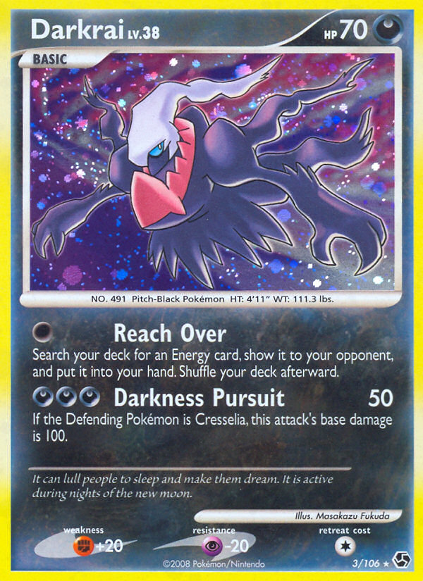 Darkrai (3/106) [Diamond & Pearl: Great Encounters] | Total Play