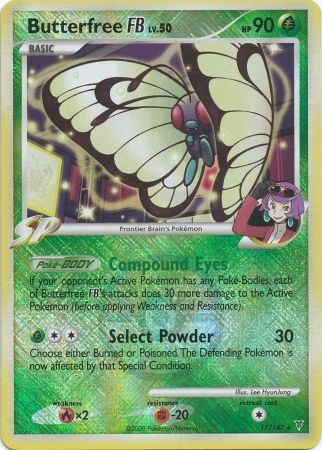 Butterfree FB LV.50 (17/147) (League Promo) [Platinum: Supreme Victors] | Total Play