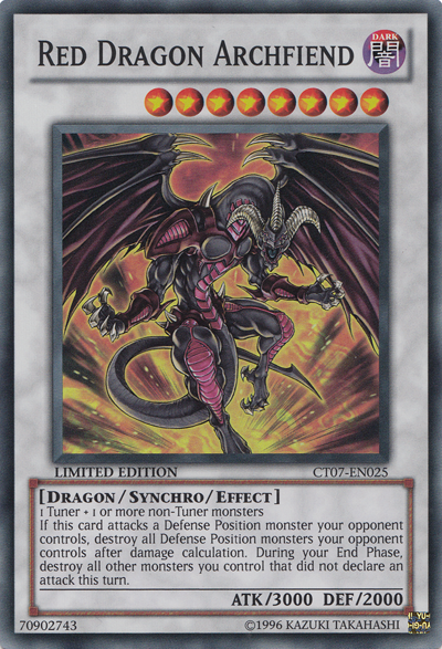 Red Dragon Archfiend [CT07-EN025] Super Rare | Total Play