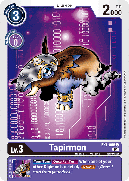 Tapirmon [EX1-055] [Classic Collection] | Total Play