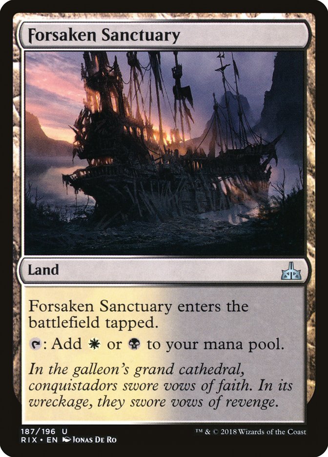 Forsaken Sanctuary [Rivals of Ixalan] | Total Play