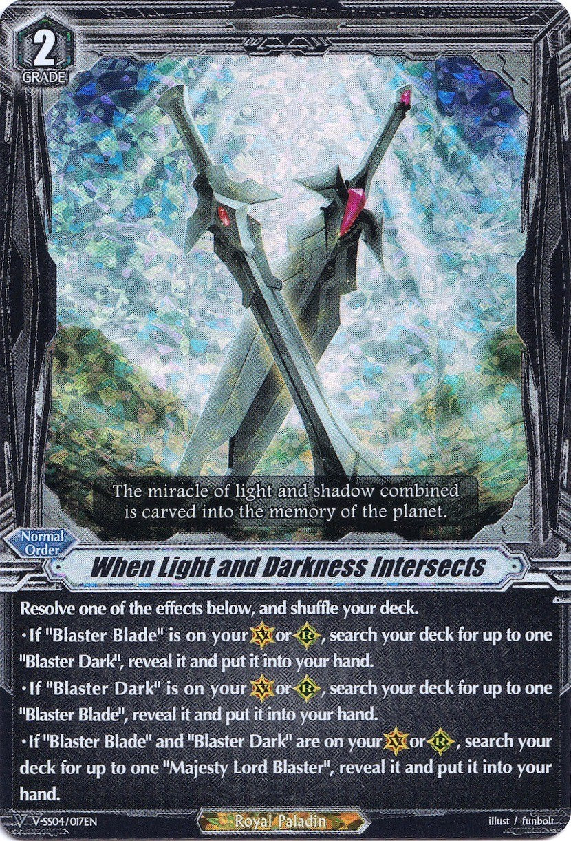 When Light and Darkness Intersects (Parallel Foil) (V-SS04/017EN) [Majesty Lord Blaster] | Total Play