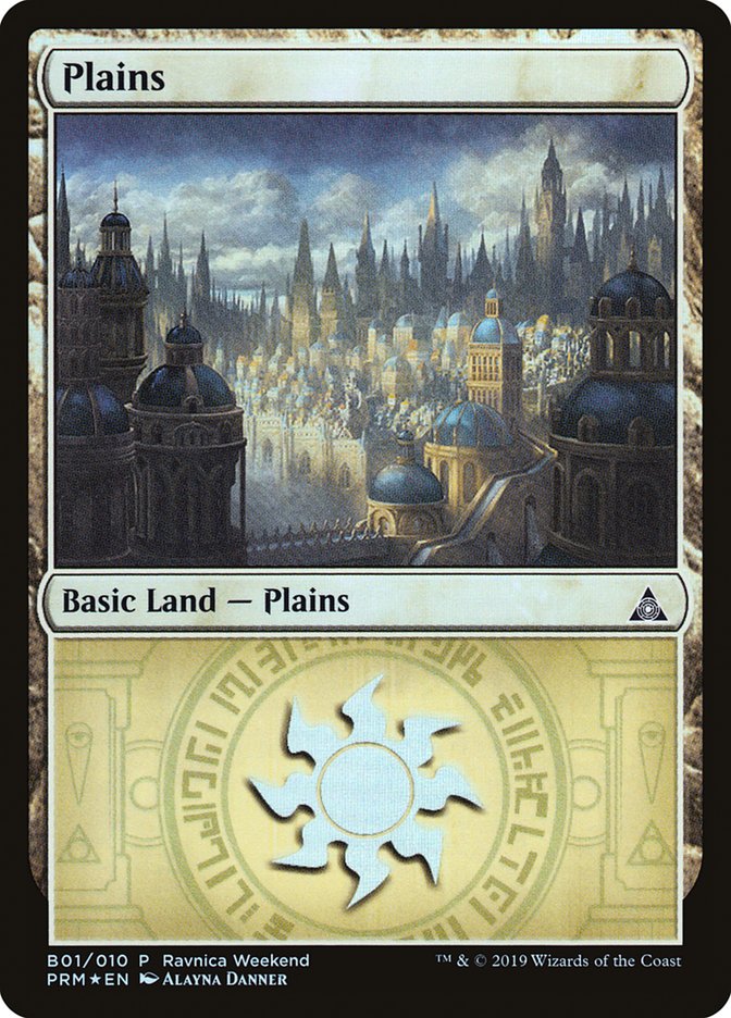 Plains (B01) [Ravnica Allegiance Guild Kit] | Total Play