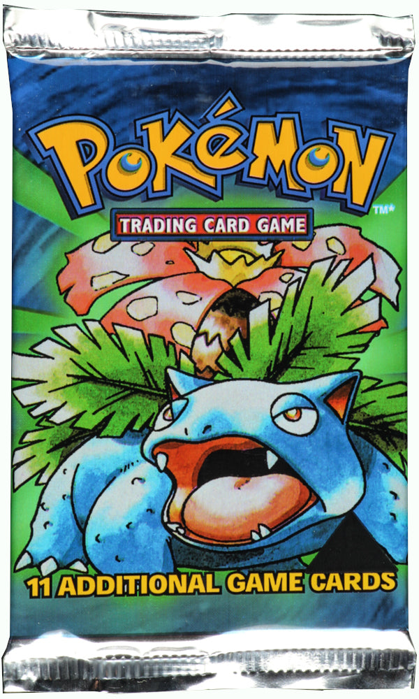 Base Set - Booster Pack (1st Edition/Black Triangle Error) | Total Play